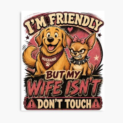 Chihuahua Iconic Illustration Poster