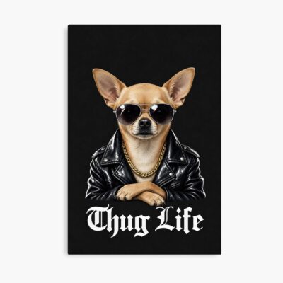 Chihuahua Graphic Design Poster