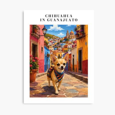 Chihuahua Heritage Design Poster