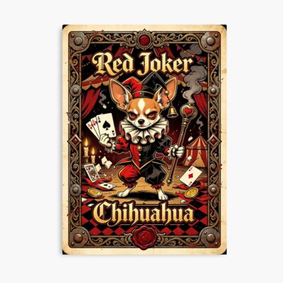 Chihuahua Aesthetic Illustration Poster