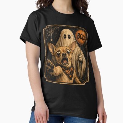 Chihuahua Retro Illustration T-shirt