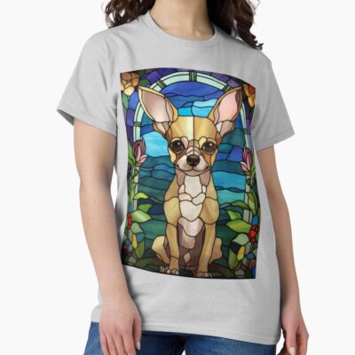 Chihuahua Minimalist Artwork T-shirt