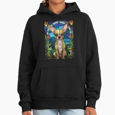 Chihuahua Minimalist Artwork Hoodie
