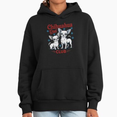 Chihuahua Dad Vintage Design Hoodie