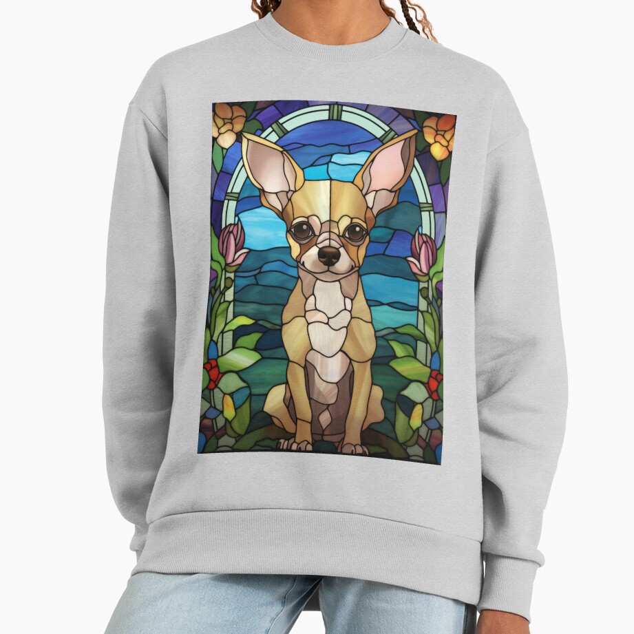 ssrcooversized_sweatshirtwomens_01heather_greyfrontsquare_productx1000 - Chihuahua Shop