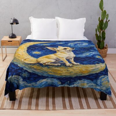 Chihuahua Signature Artwork Throw Blanket