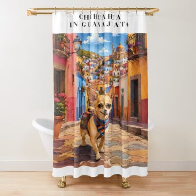 Chihuahua Heritage Design Shower Curtain