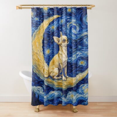 Chihuahua Signature Artwork Shower Curtain