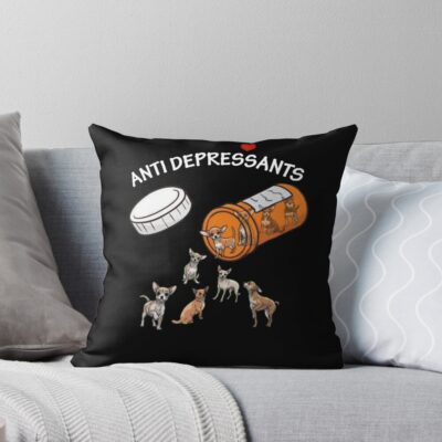 Chihuahua Legacy Design Throw Pillow